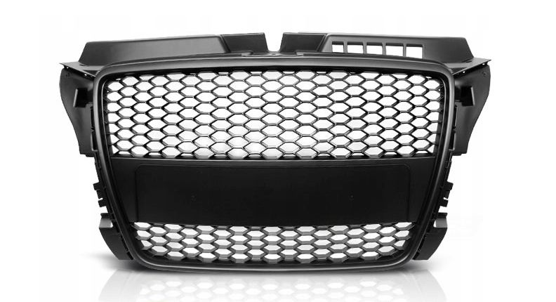 Grill Atrapa Audi A3 8P 08-11 R RS-TYPE MATT BLACK zdjęcie 2
