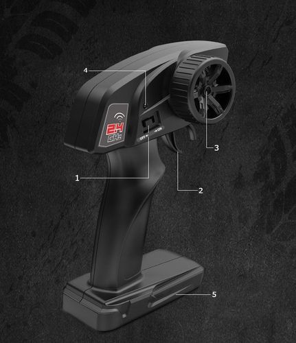 Samochód Zdalnie Sterowany RC led Auto na pilot 4x4 DUŻY Drift + Baterie AA na Arena.pl