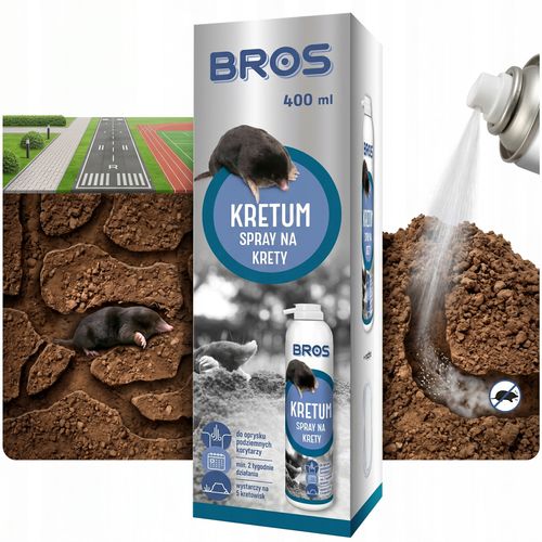 bros - kretum 400ml - spray na krety na Arena.pl