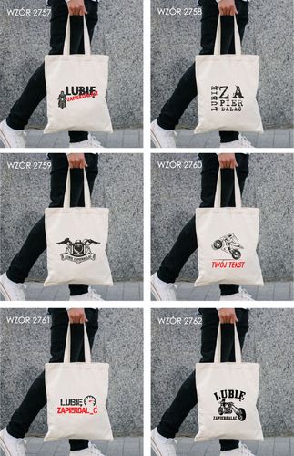 Eko Torba z nadrukiem PREZENT dla MOTOCYKLISTY na Arena.pl