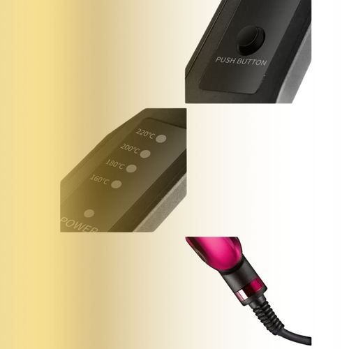 KARBOWNICA DO WŁOSÓW CERAMICZNA CERAMICZNA PRO JONIZACJA FALE LOKI na Arena.pl