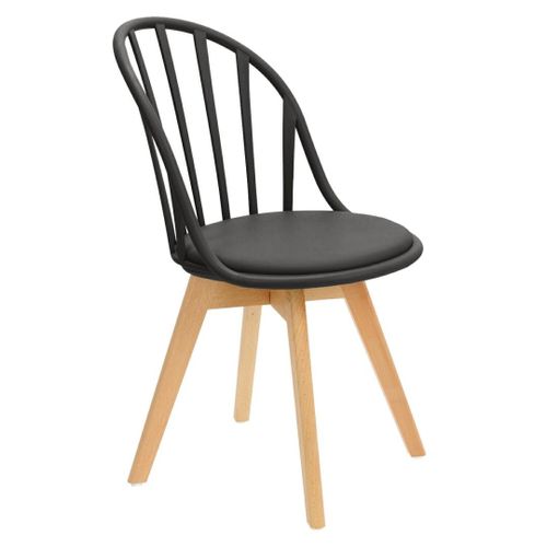 Krzesło Sirena czarne na Arena.pl