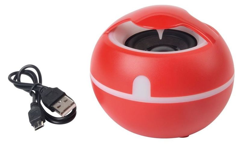 Głośnik bezprzewodowy SOUND EGG, czerwony zdjęcie 1