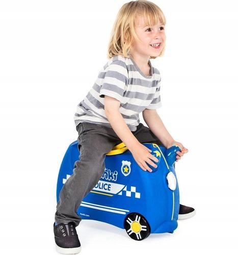 WALIZKA TRUNKI JEŻDŻĄCA WALIZECZKA RADIOWÓZ POLICE na Arena.pl