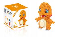 Figurka Klocki CHARMANDER POKEMON Zestaw Go BOX Pokemony 300EL