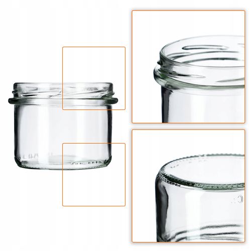 50x Słoiki 235ml + Wieczko fi82 Na Dżem Pasztet na Arena.pl