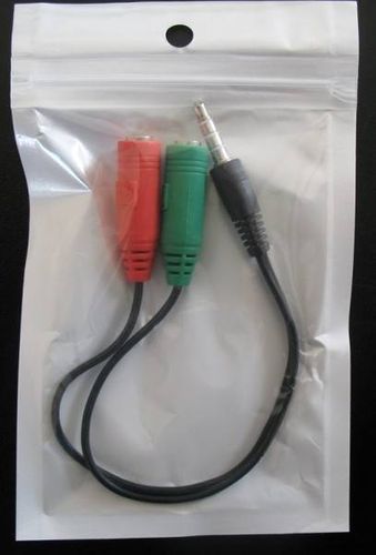 ADAPTER 2 x GNIAZDO MINI JACK 3,5 mm AUDIO 4 PIN na Arena.pl
