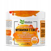 Naturalna witamina C CBC proszek, 250g Ekamedica