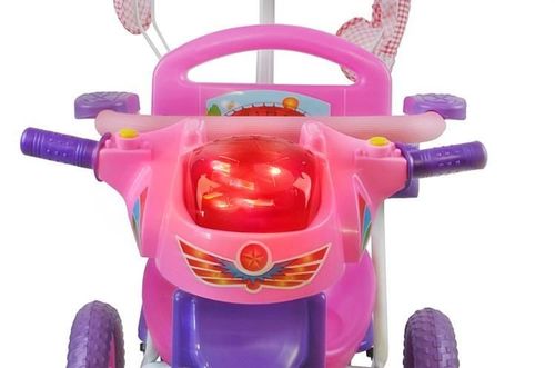 Rowerek trzykołowy basic - różowy na Arena.pl