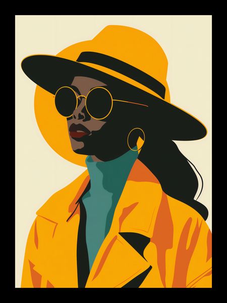 Plakat 13x18cm Żółta Stylowość zdjęcie 2