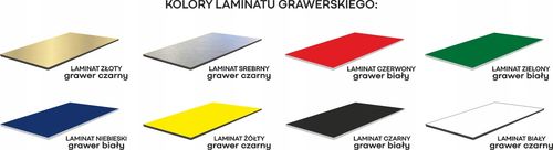 Tabliczka piktogram Grawerowana Informacyjna na Arena.pl