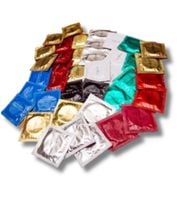 Prezerwatywy mix smakowy - 50 szt.