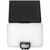 LAMPA SOLARNA ZEWNĘTRZNA LED z CZUJNIKIEM RUCHU ZMIERZCHU OGRODOWA 10W IP54