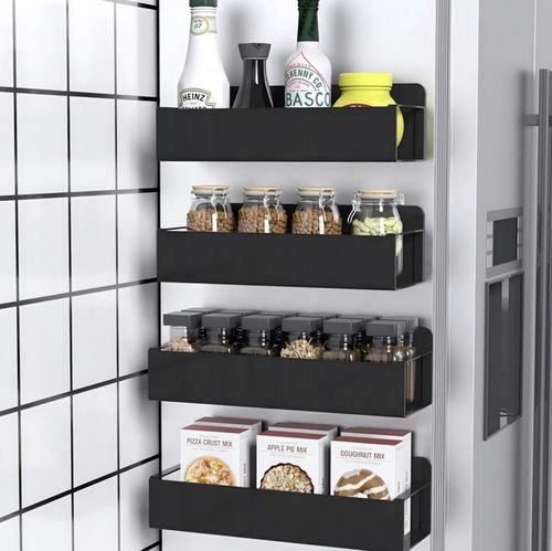 2x PÓŁKA MAGNETYCZNA NA LODÓWKĘ PRALKĘ ŁAZIENKI ORGANIZER PRZYPRAWY na Arena.pl