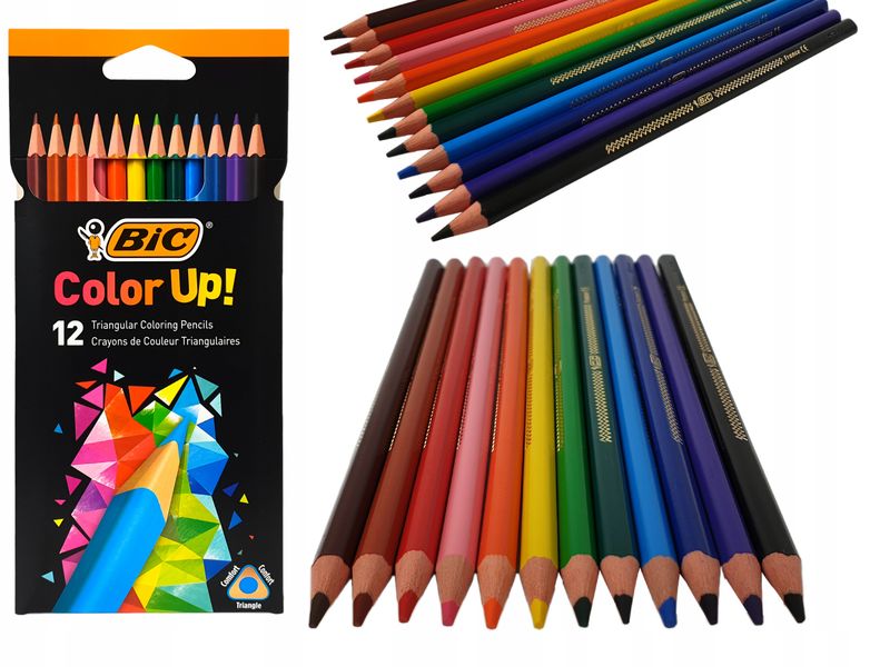 Kredki Bic Evolution Color Up 12Kol 9157 zdjęcie 9