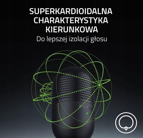 Mikrofon RAZER Razer Seiren V3 Mini Czarny na Arena.pl