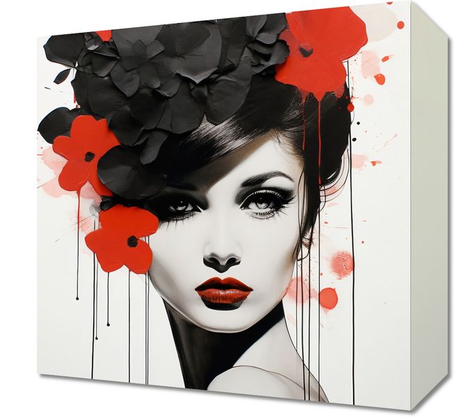 Obraz 30x30cm Kwiatowa Pasja zdjęcie 1