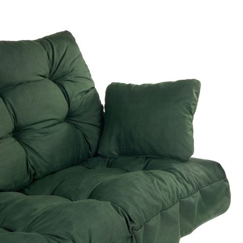 466751 Poduszki na huśtawkę ławkę ogrodową 170 cm z daszkiem Ravenna PATIO na Arena.pl