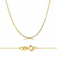 ZŁOTY KLASYCZNY ŁAŃCUSZEK ANKIER 55 CM 585 GRAWER