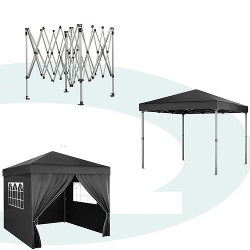 PAWILON OGRODOWY AUTOMATYCZNY NAMIOT HANDLOWY 3x3 m EKSPRESOWY 4 na Arena.pl