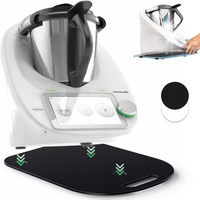Płyta Ślizgowa Do Thermomix TM6 TM5 Z Uchwytem I Teflonowymi Prowadnicami