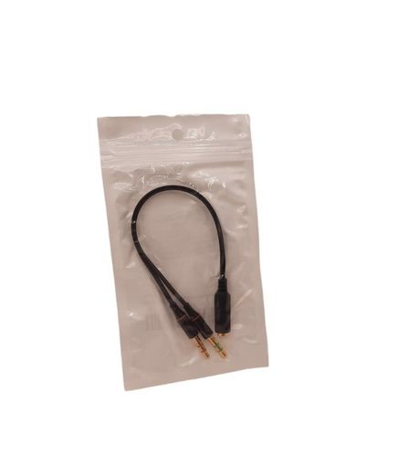 Adapter przejściówka do słuchawek mikrofonu 3,5 mm na Arena.pl