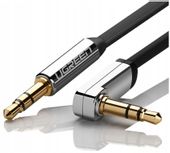 Ugreen Płaski Kabel Audio Aux Mini Jack 3,5 Mm 1M