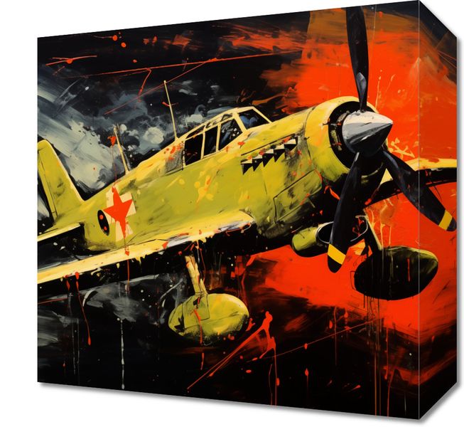 Obraz 30x30cm Barwny Przelot zdjęcie 1