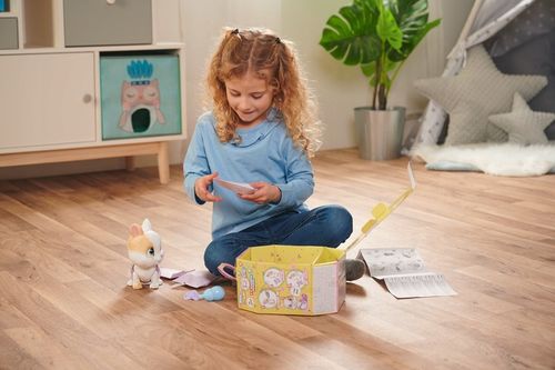 PAMPER PETZ KRÓLICZEK INTERAKTYWNY PIJE SIKA 20 CM PIELUSZKOWY GANG + AKC. na Arena.pl