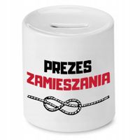 Dla Prezesa Skarbonka Prezes Zamieszania Z Nadrukiem Ze Zdjęciem