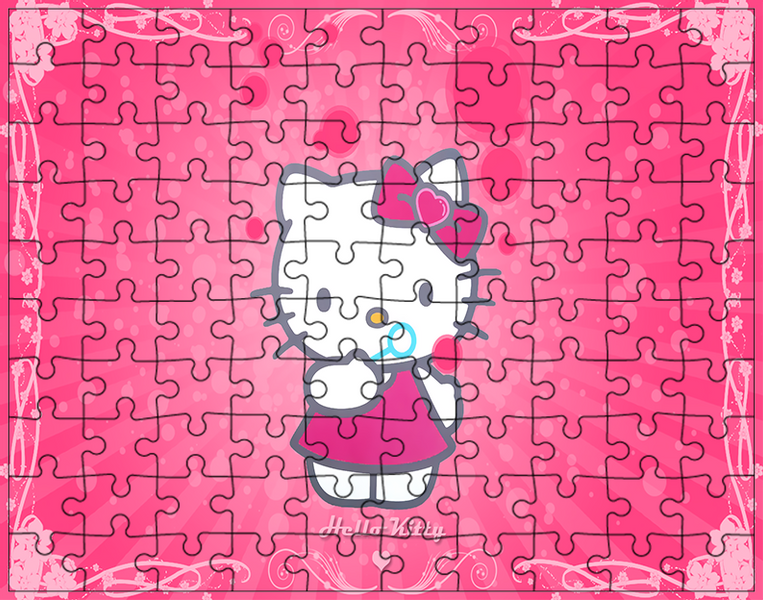 Puzzle Hello Kitty zdjęcie 1