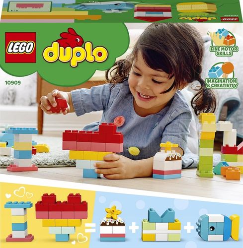 LEGO DUPLO Classic Pudełko z serduszkiem 10909 na Arena.pl