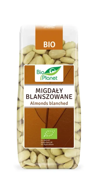 MigdaŁy Blanszowane BIO 100 g - BIO Planet zdjęcie 1