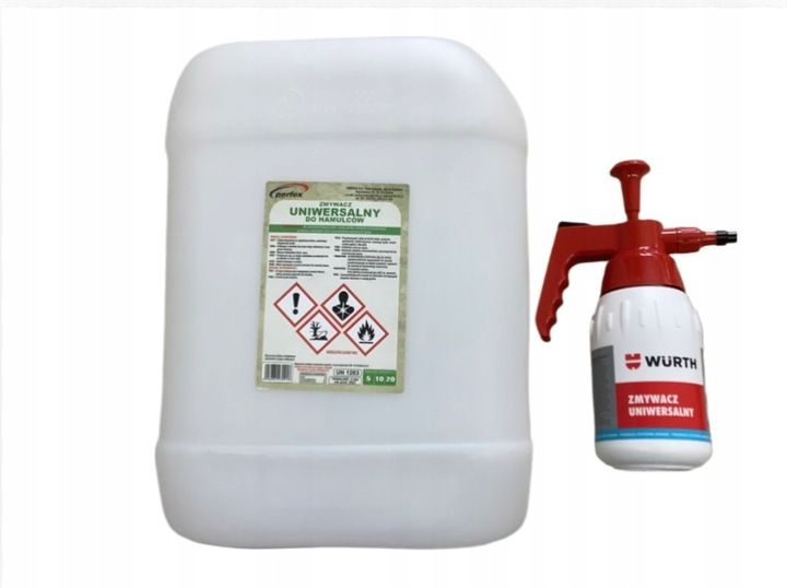 Zmywacz 20l Perfex +Pompka Wurth 1L zdjęcie 1