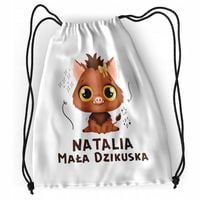 Plecak Sportowy Szkolny Dla Natalii Worek Torba Z Nadrukiem Ze Zdjęciem