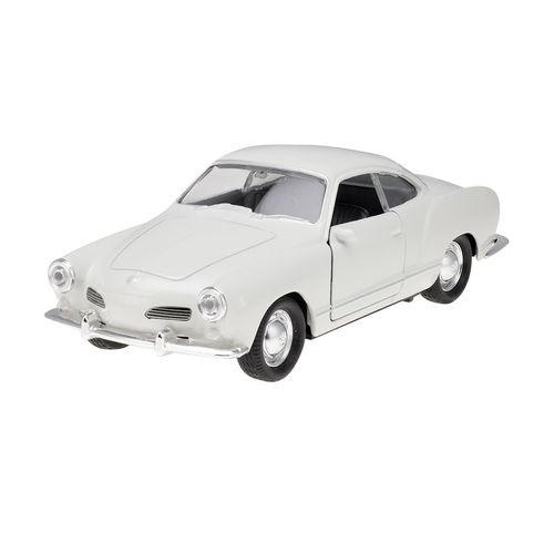 Model 1:34, VW Karmann Ghia Coupe, biały na Arena.pl