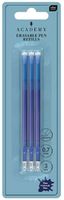 WKŁADY DO DŁUGOPISU ŚCIERALNEGO ACADEMY 3 SZTUKI INTERDRUK