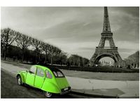 100 70CM OBRAZ PŁÓTNO LIMONKOWA KACZKA PŁÓTNO RAMA