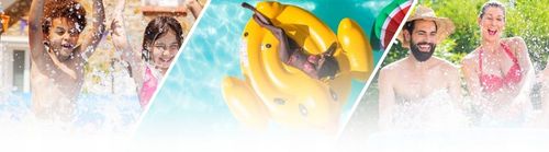 Koło do Pływania na Plażę Dmuchane Kółko do Pływania nad Wodę 99cm INTEX na Arena.pl