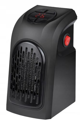 MOCNY GRZEJNIK ELEKTRYCZNY OGRZEWACZ MINI FARELKA HEATER Z DMUCHAWĄ na Arena.pl