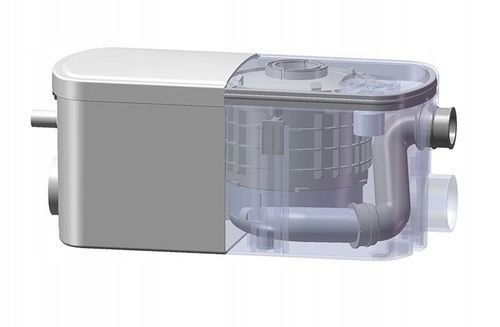 POMPA WC PRZEPOMPOWNIA PRYSZNIC UMYWALKA WANNA WATERMAN MINI na Arena.pl