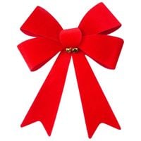 Kokarda Świąteczna Duża Kokardka Dekoracyjna Ozdobna Drzwi Choinkę Prezenty