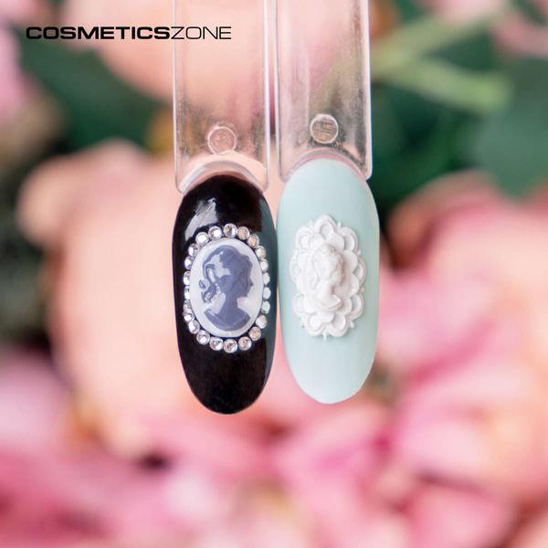 Silikonowe foremki do ozdób 3D z lakieru, żelu, akrylu – #4 kobieta 10 wzorów zdjęcie 2