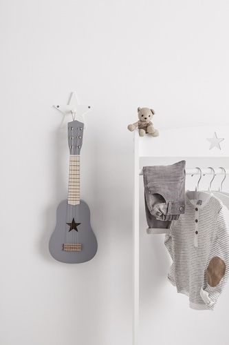 Drewniana gitara - szara na Arena.pl