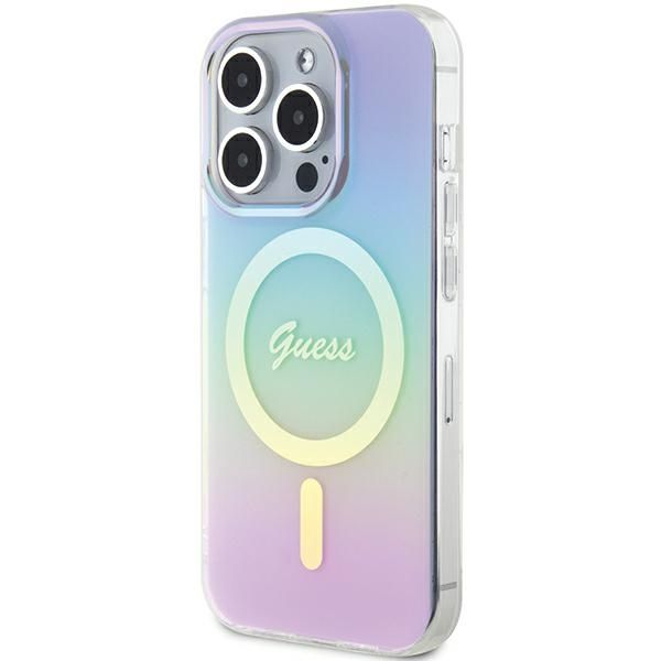 Etui Guess do iPhone 15 Pro Max, Fioletowy, MagSafe zdjęcie 2
