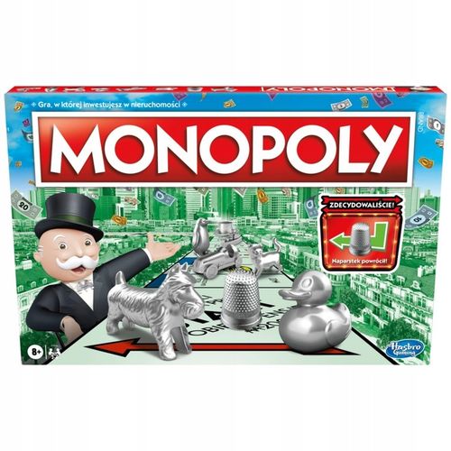 HASBRO Gra Monopoly klasyczny polska wersja C1009 na Arena.pl