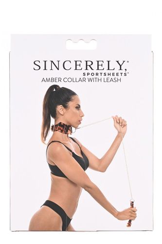 sportsheets amber collar and leash na Arena.pl