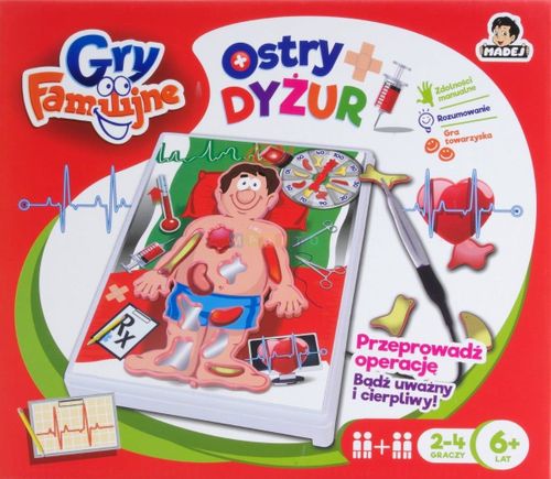 Gra rodzinna OSTRY DYŻUR - OPERACJA na Arena.pl