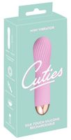 mini wibrator cuties różowy silikonowy usb 12,5 cm