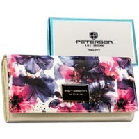 portfel damski skóra+pu ptn px22-pf1-4832 rose